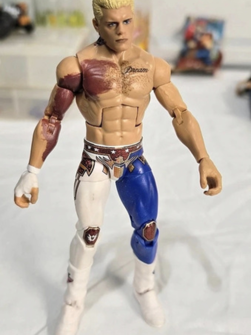 Mattel WWE Elite Collection Cody Rhodes (Bruised Chest) From the Vault /